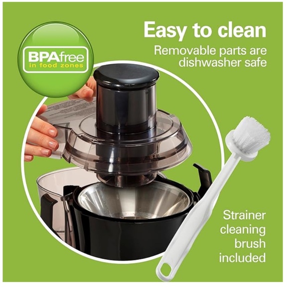 Hamilton Beach Big Mouth 3” Juicer 800 Watts - Picture 4 of 5